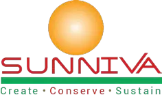 SUNNIVA Create • Conserve • Sustain Logo